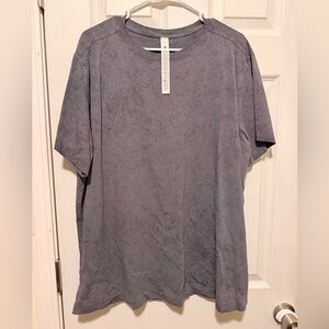 Women’s  Grayish blue Lululemon T-Shirt. Size XL